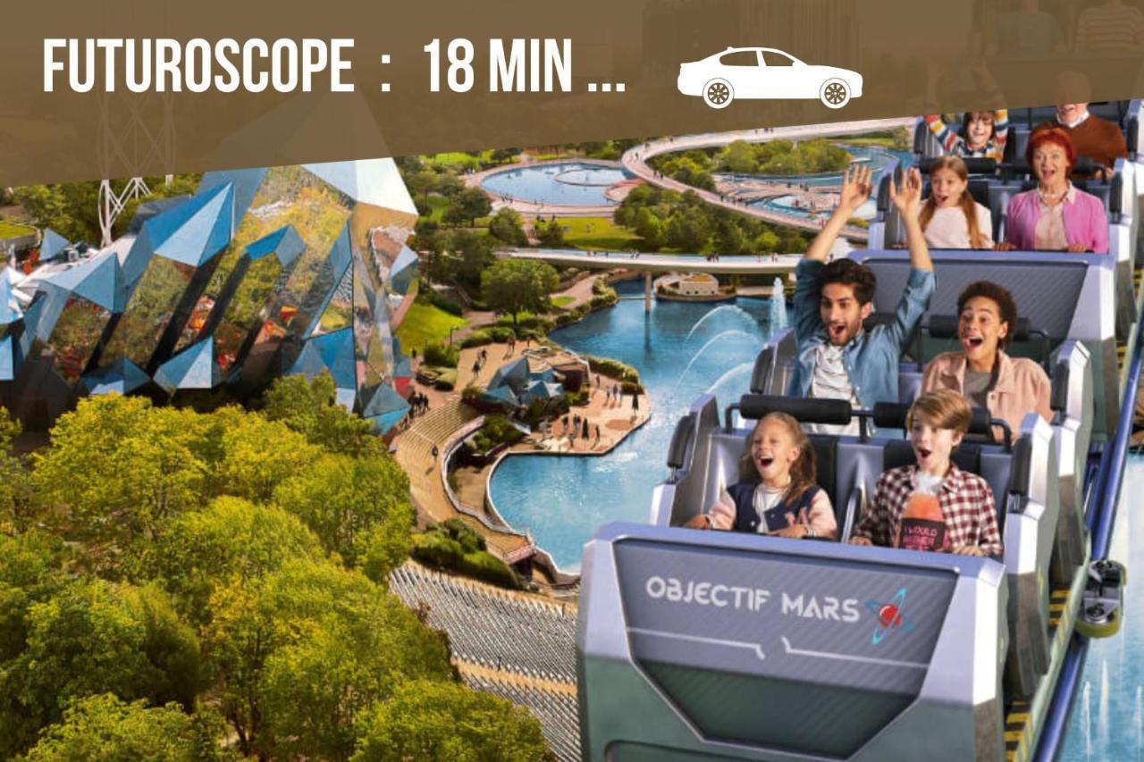 Bellejoie - Appartement T3- Poitiers Sud - Direct Futuroscope - Parking Et Wifi Gratuit المظهر الخارجي الصورة